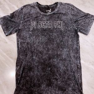 University Tees Pi Beta Phi Band Tee Shirt